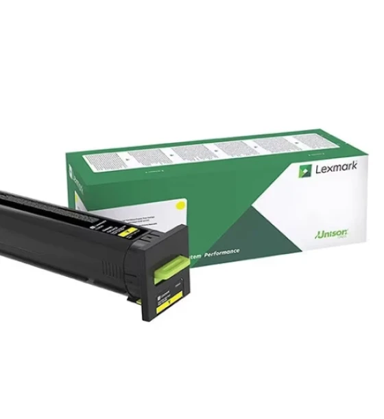 LEXMARK 72K2XYE YELLOW RET PROGRAM TONER, Capacitate 22k pagini, compatibilitate CS820dte, CS820dtfe, CS820de