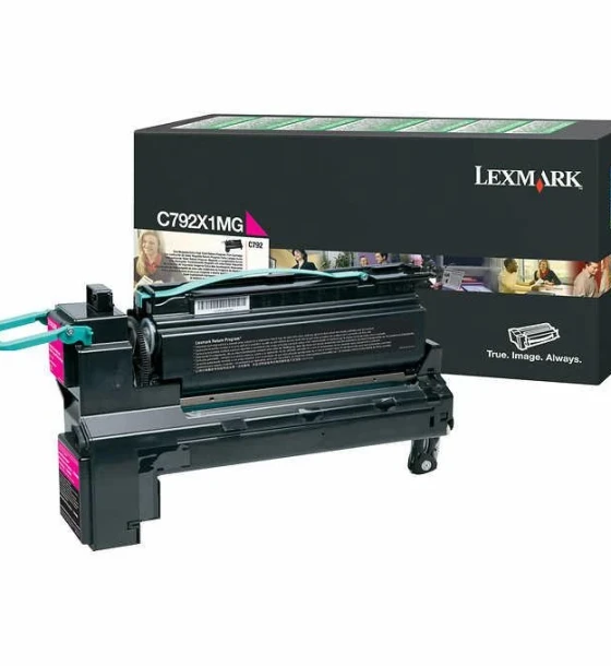 Toner Lexmark C792X1MG, magenta, 20 k, C792de, C792de Gov HV, C792de Gov LV, C792dhe, C792dhe Gov LV, C792dte, C792e