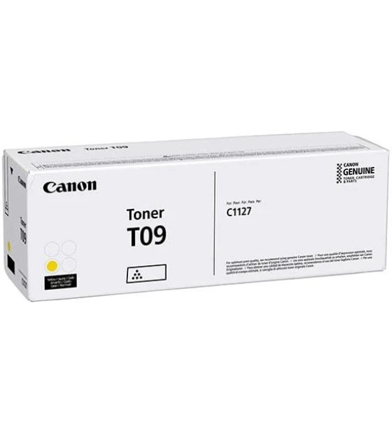 Toner Canon CRG-T09 yellow, 5.9k pagini, pentru i-sensys, C1127I/IF/P