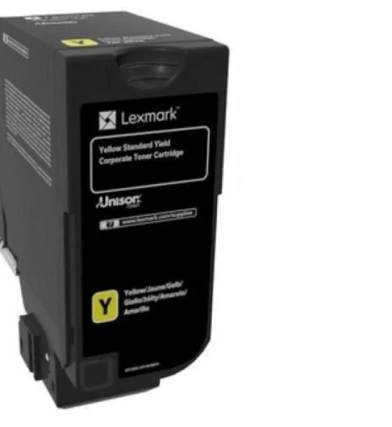 Toner Lexmark 74C2SYE yellow, 7k, compatibil cu CX725de, CX725dhe, CX725dthe, CS725de, CS720de, CS720dte, CS725dte
