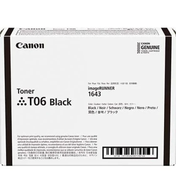 Toner Canon CRG-T06 black, 20.5k pagini, pentru IR Advance 1643I/1643IF