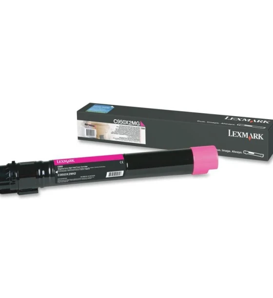 Toner Lexmark C950X2MG, magenta, 22 k, C950de