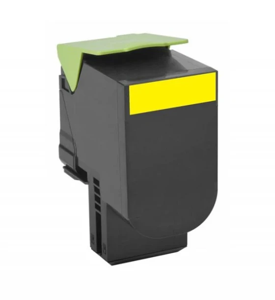 Toner Lexmark 80C2XYE, yellow, 4 k, CX510de, CX510de Statoil, CX510dhe, CX510dthe