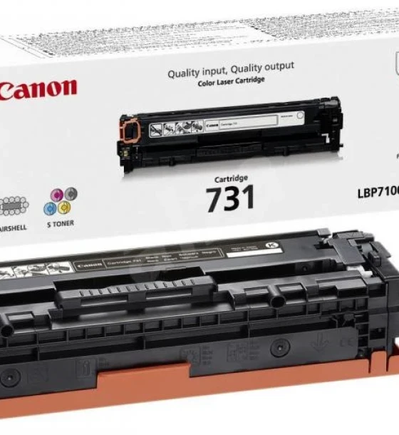 Toner Canon CRG731B, black, capacitate 1400 pagini, pentru LBP7100C, LBP7110C