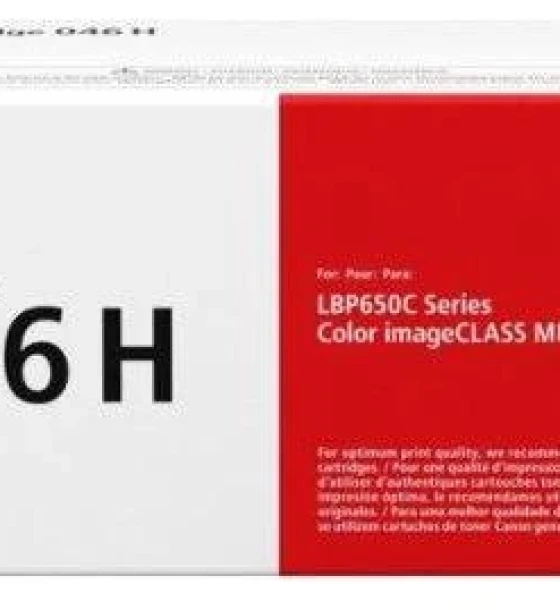 Toner Canon CRG046HC, Cyan, capacitate 5000 pagini, pentru seriile LBP65x, MF73x