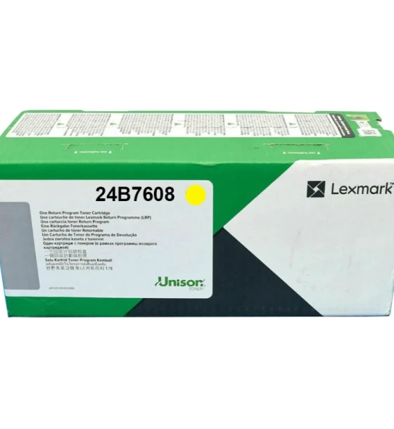 Toner Lxk XC8355, 95x, 96x Yel Rtn 12K Crtg
