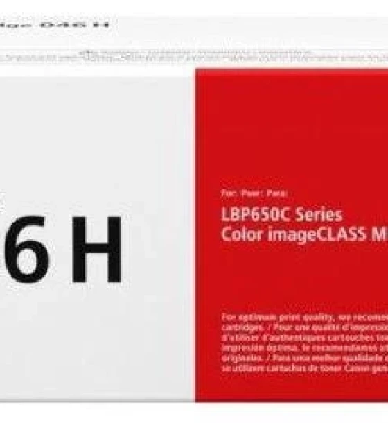 Toner Canon CRG046HY, Galben, capacitate 5000 pagini, pentru seriile LBP65x, MF73x