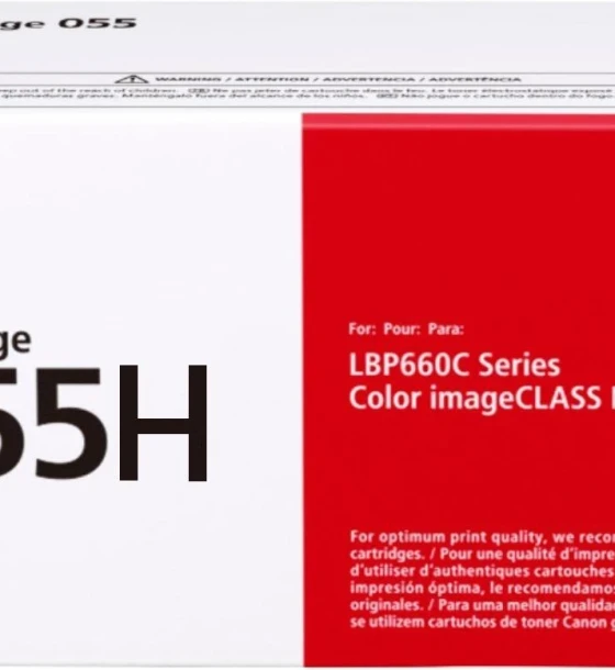 Toner Canon CRG055HY Yellow capacitate 5.9k pagini, pentru LBP66x, MF74x