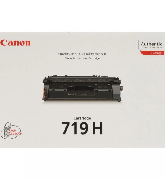 Toner Canon CRG719H, black, capacitate 6400 pagini, pentru LBP6650dn, LBP6300dn, MF5580dn, MF5840dn