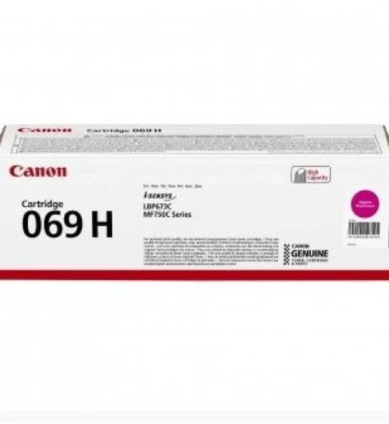Toner Canon CRG069HM, Magenta, capacitate 5500 pagini, pentru i-SENSYS LBP673Cdw, MF754Cdw, MF752Cdw