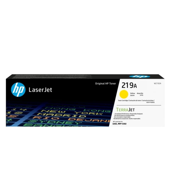 Toner HP W2192A yellow, 1.2 k, nr 219A, HP LaserJet Pro 3201, 3204, 3288, 3302