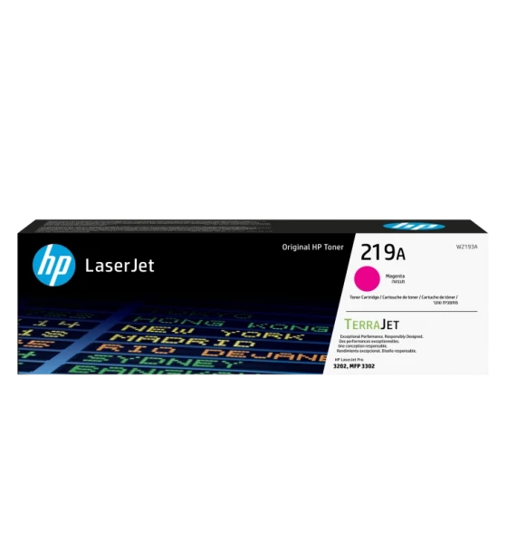 Toner HP W2193A magenta, 1.2 k, nr 219A, HP LaserJet Pro 3201, 3204, 3288, 3302