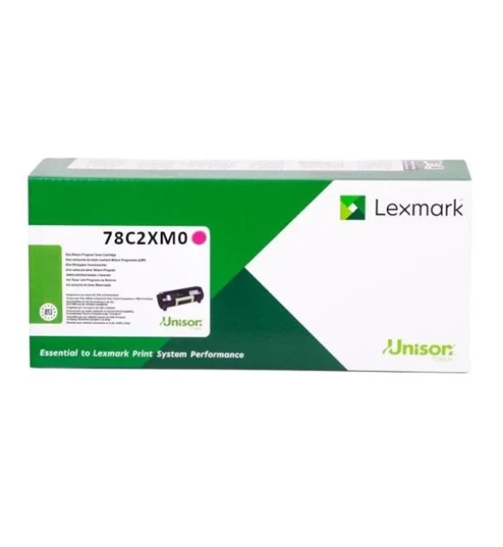 Toner Lexmark 78C2XM0 magenta, 5k, compatibil cu CX622ade, CX625ade, CS421dn, CS521dn, CX625adhe, CX522ade, CS622de, CX421adn