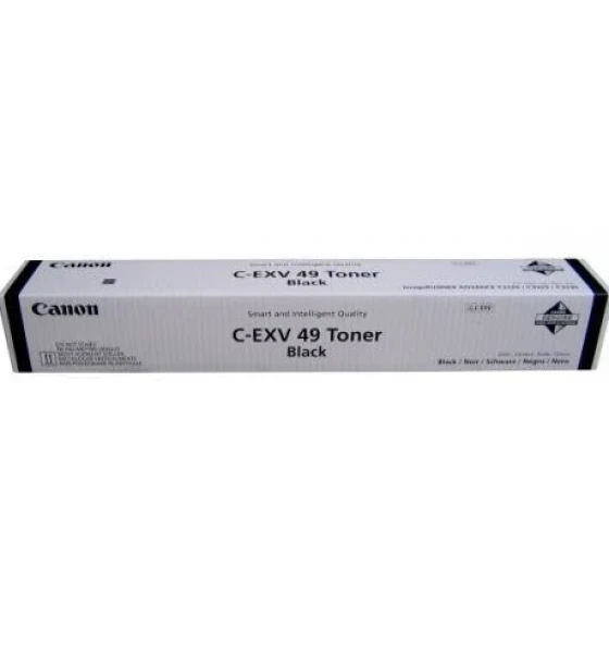 Toner Canon EXV49B, black, capacitate 36000 pagini, pentru iR Advance C3300i, 3320i, 3325i