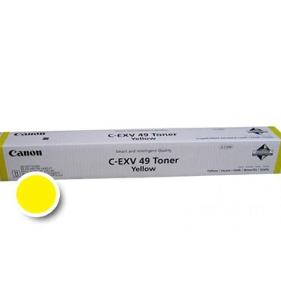 Toner Canon EXV49Y, yellow, capacitate 19000 pagini, pentru iR Advance C3300i, 3320i, 3325i