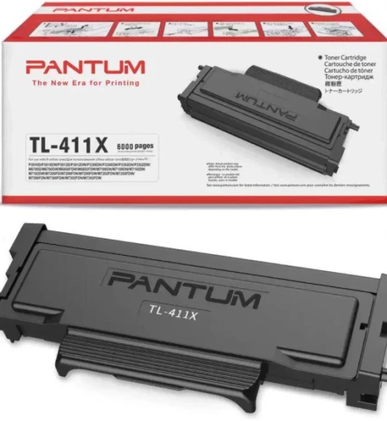 Toner Contract Pantum TL-411XEV/TL-411X Black 6k compatibil cu P3010DW/3300DW/M6700DW/M6800FDW/M7100DW/M7200FDW