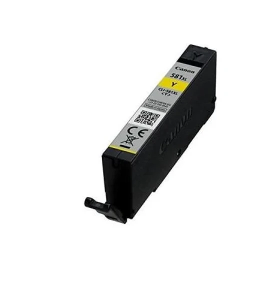 Cartus cerneala canon CLI581XLY, yellow, 8.3 ml, pixma TS8152 pixma TS8151 pixma TR7550 pixma TS6151 pixma TS9155 pixma TS9150 pixma TS6150 pixma TR8550 pixma TS8150, TS705