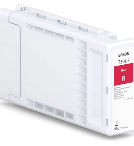 Cartus cerneala Epson UltraChrome XD3 350ml T50UF RED Pigment Ink Cartridge, compatibilitate SureColor T3760D, SureColor T5760D, SureColor T5760DM, SureColor T7760D, SureColor T7760DM