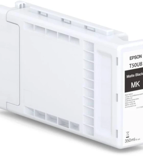Cartus cerneala Epson Matte Black Ultrachrome XD3, cerneala T50U8, Capacitate 350ml