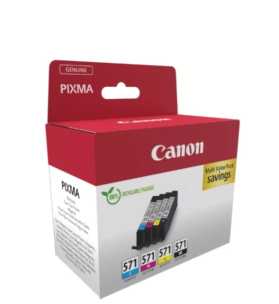 Cartus cerneala Canon pachet cerneala CLI-541, black 7ml, cyan 7ml, magenta 7ml, yellow 7ml, compatibil cu pixma MG5750, pixma MG5751, pixma MG5752, pixma MG5753, pixma MG6850, pixma MG6851, pixma MG6852