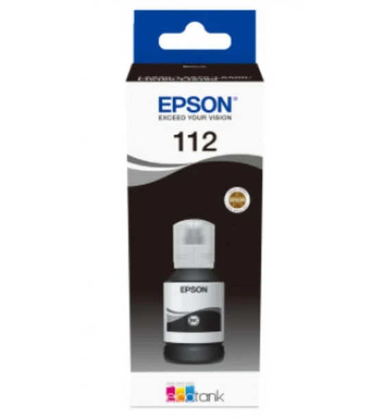 Cartus cerneala Epson 112 ECOTANK, pigment black, capacitate 127ml, pentru L6570