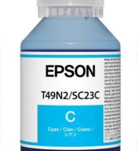 EPSON T49H 140ML CYAN Inkjet cartridge, compatibil cu SC-T3100X