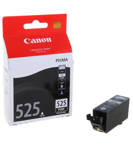 Cartus cerneala Canon PGI-525PGBK, black, capacitate 1500 pagini, pentru Canon Pixma IP4850, Pixma IP4950, Pixma IX6550, Pixma MG5150, Pixma MG5250, Pixma MG5350, Pixma MG6150, Pixma MG6250