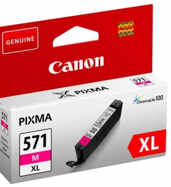 Cartus cerneala Canon CLI-571XL, magenta, capacitate 11ml, pentru Canon Pixma MG6850/MG6851, Canon Pixma MG5750/MG5751, Canon Pixma MG7750/MG7751/MG7752