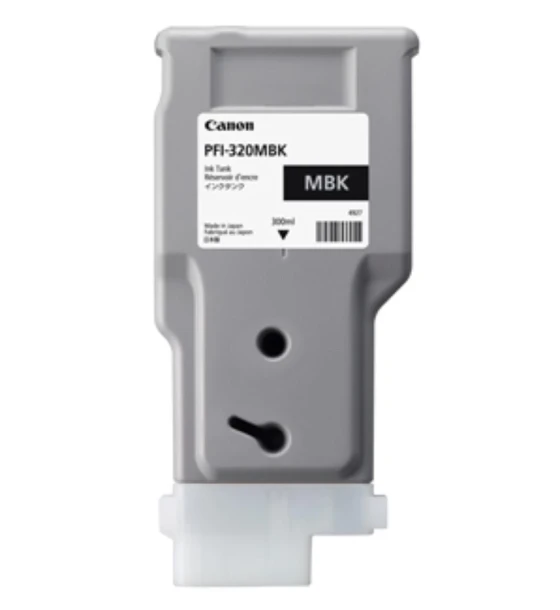 Cartus cerneala Canon PFI-320MBK, matte black, capacitate 300ml, pentru Canon TM 200/205/300