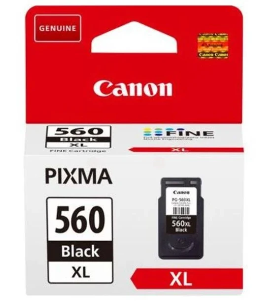 Cartus cerneala Canon PG-560XL, black, capacitate 14.3ml pagini, pentru PIXMA TS5350, PIXMA TS5351, PIXMA TS5352