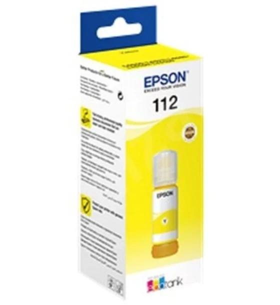 Cartus cerneala Epson 112 ECOTANK, pigment yellow, capacitate 70ml, pentru L6570