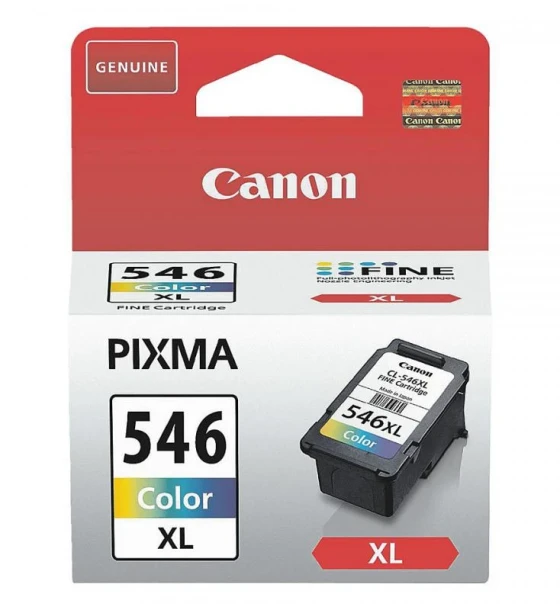Cartus cerneala Canon CL-546XL, color, capacitate 15ml, pentru Canon Pixma IP2850, Pixma MG2450, PixmaMG2455, Pixma MG2550