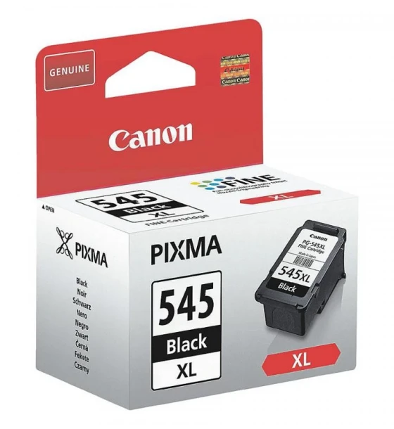 Cartus cerneala Canon PG-545XL, black, capacitate 15ml, pentru Canon MG2950, MG3052, iP2850, MG2550S, TS205, TR4551, MX495, MG3050, MG3051, TS3150, TS305, MG2450, MG2550, MG3053, TS3151