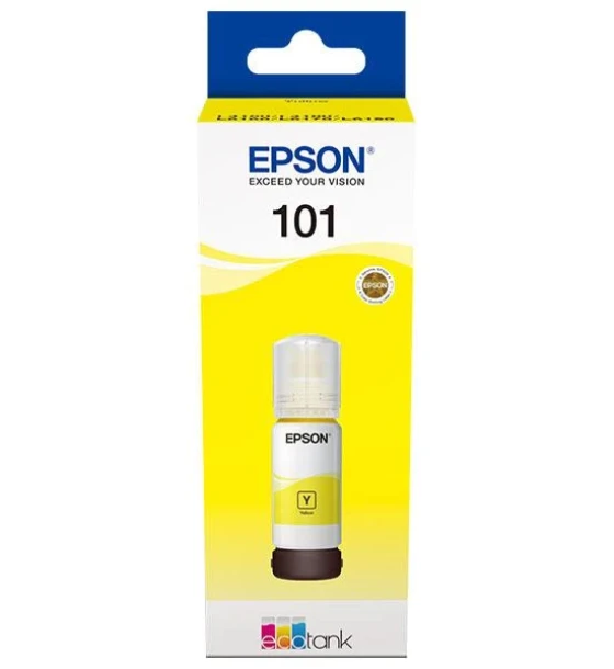 Cartus cerneala Epson 101 ECOTANK, yellow, capacitate 70ml, pentru L6170, L4160, L4150, L6190