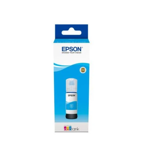 Cartus cerneala Epson 103 ECOTANK, cyan, capacitate 70ml, pentru L1110, L1110 CIS, L1110 MEAF, L3100 CIS, L3101 CIS, L3110, L3110 CIS, L3110 MEAF, L3111