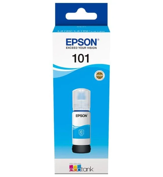 Cartus cerneala Epson 101 ECOTANK, cyan, capacitate 70ml, pentru L6170, L4160, L4150, L6190