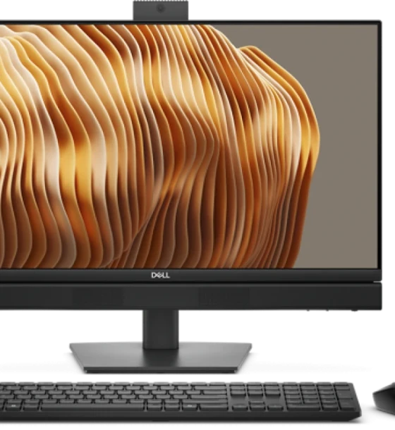 DELL PRO All-In-One QC24250, 24-inch Non-touch Panel, 35W CPU, FHD HDR Camera, 160W Bronze, WW, Intel Core Ultra 7 265 vPro 13 TOPS NPU, 20 cores, up to 5.3GHz, 16 GB 1 x 16 GB, DDR5