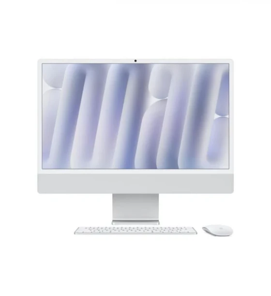 All in One PC Apple iMAC 24 inch Retina 4.5k/ Apple M4 CPU 8-core, GPU 8-core, Neural Engine16-core /16GB/1TB - Silver - INT KB 2024 Cto from MWUC3RO/A