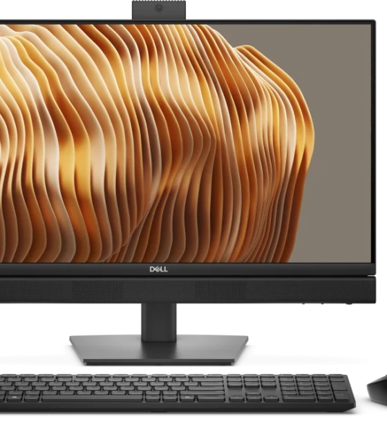 DELL PRO All-In-One QC24251, 24-inch Non-touch Panel, 35W CPU, FHD HDR Camera, WW, Intel Core Ultra 5 235T vPro 13 TOPS NPU, 14 cores, up to 5.0GHz, 16 GB 1 x 16 GB, DDR5, up to 5600 MT/s