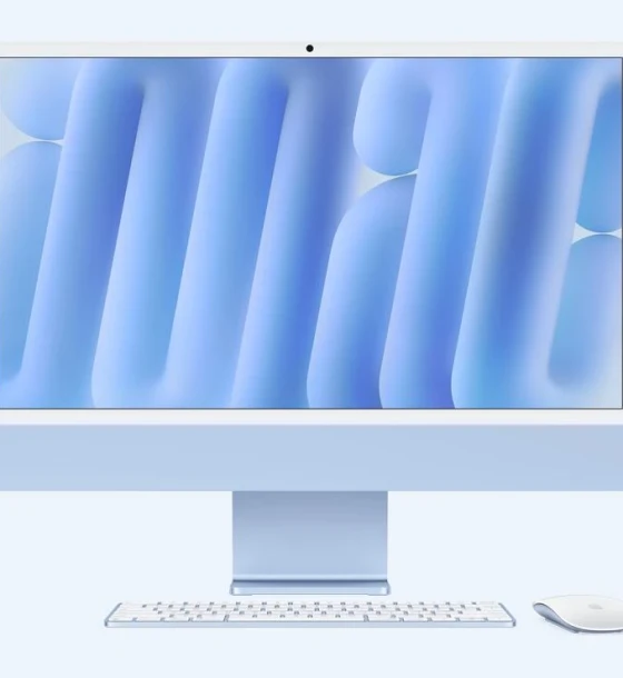 All in One PC Apple iMAC 24 inch Retina 4.5k/ Apple M4 CPU 10-core, GPU 10-core, Neural Engine16-core /24GB/1TB - Blue - INT KB 2024 Cto from MD2T4RO/A