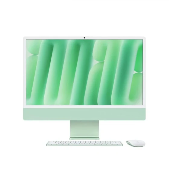All in One PC Apple iMAC 24 inch Retina 4.5k/ Apple M4 CPU 10-core, GPU 10-core, Neural Engine16-core /16GB/512GB - Green - INT KB 2024