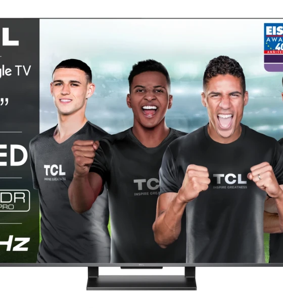 Televizor Smart QLED TCL 55C735 139, 7 cm 55 inch 4K Ultra HD Wi-Fi Negru