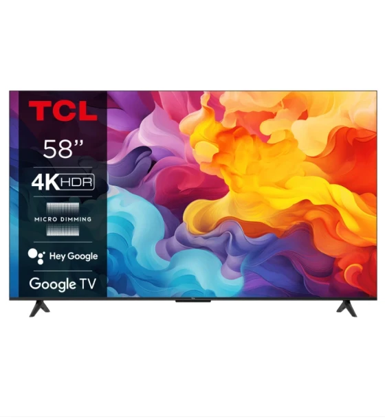 Televizor TCL LED 58V6B, 146 cm, Smart Google TV, 4K Ultra HD, Clasa E