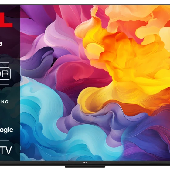 Televizor TCL LED 43P61B, 43 inch 109cm, Smart Google TV, 4K, Negru