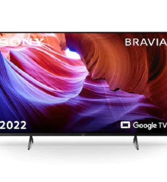 Televizor, Sony, Seria X85K, KD55X85KAEP, 2022, 55 inch - 139CM, LED, Smart TV, 4K, Black, Plat, Google TV, Mirroring iOS, Android, 4K HDR Processor X1, HDR 10, HLG Triluminos PRO, 100 Hz