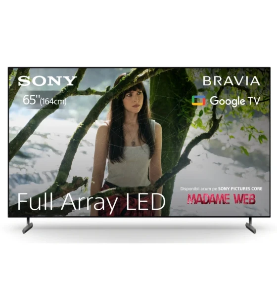 Televizor Sony BRAVIA LED 65X85L, 164 cm, Smart Google TV, 4K Ultra HD, 100Hz, Clasa F Model 2023