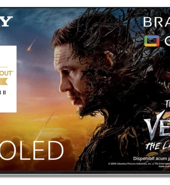 Televizor Sony BRAVIA 8M2 OLED 55XR8M2, 139 cm, Smart Google TV, 4K Ultra HD, 100 Hz, Clasa F