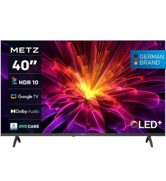 Televizor METZ QLED 40MQE7000, 100 cm, Smart Google TV, Full HD, Clasa E Brand German