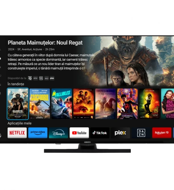 Qled TV Horizon smart 65HQ8560U/D, 65 inch D-LED, 4K ULTRA HD, DVB-S2/T2/C, cme 800Hz, tivo, contrast 5000:1, 250 cdmp, 1x ci+, 3x HDMI v2.1, 2x USB v2.0, 1x optic, 1x aux, 1x LAN RJ45