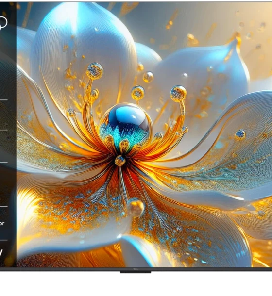 Televizor TCL QLED 75T8C, 189 cm, Smart Google TV, 4K Ultra HD, Model 2025